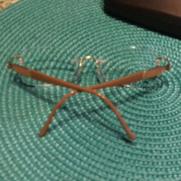 Silhouette 6704 20 Rimless 53-18-135 Used Eyeglasses Frames with case - Picture 7 of 12